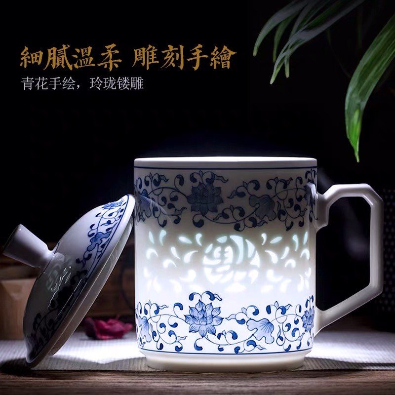 景德镇青花玲珑瓷茶具_手工玲珑瓷茶杯- 行业动态- 新闻中心- 世泽陶瓷